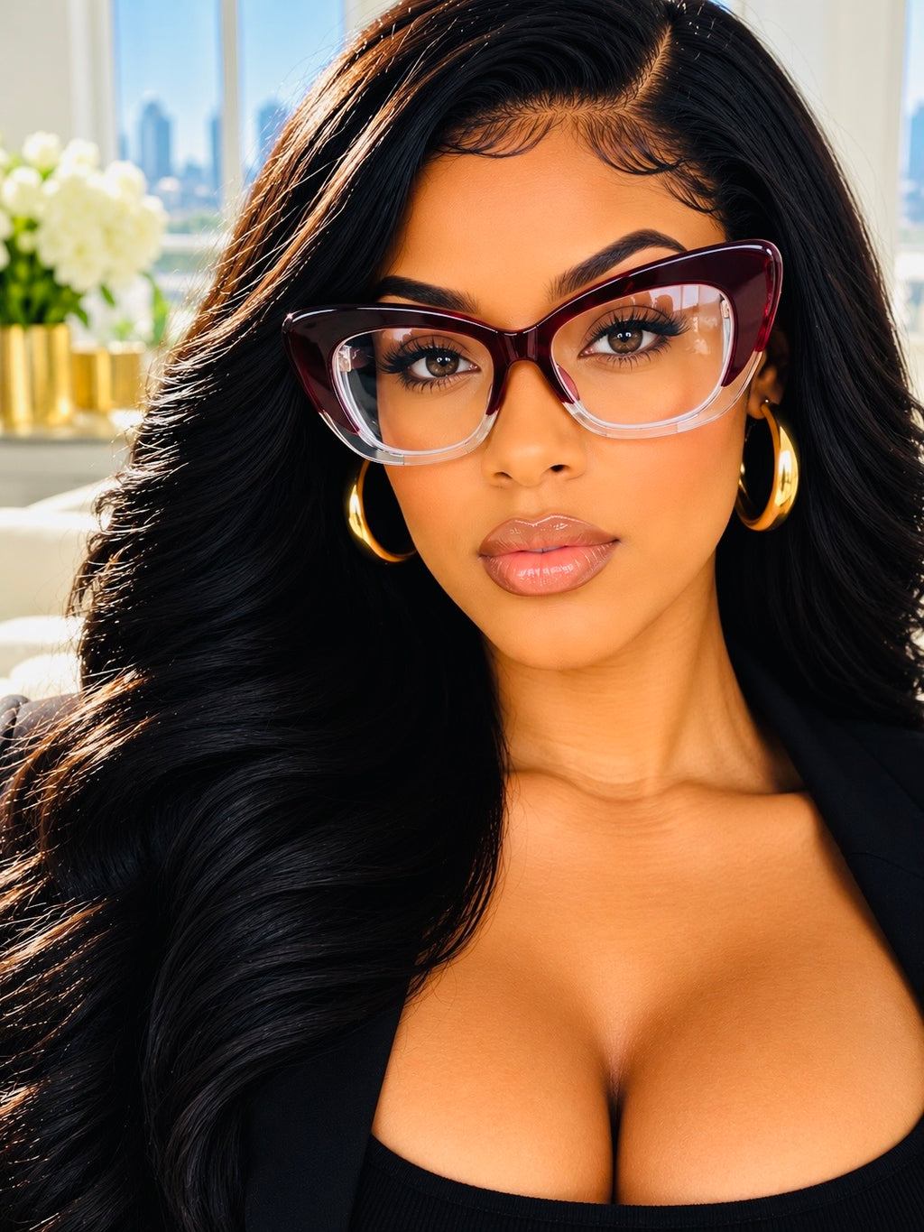 Cateye Clear Frames
